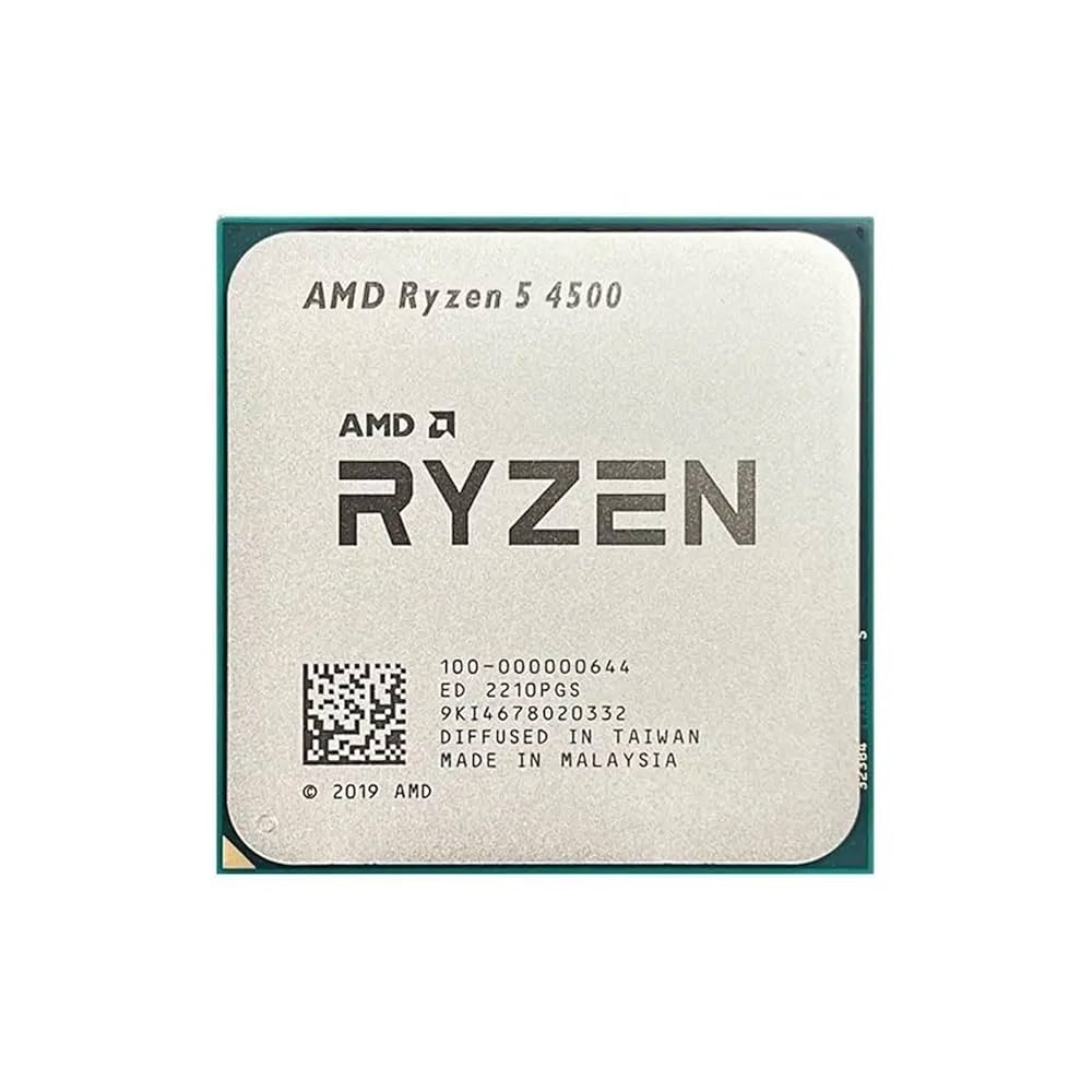 CPU AMD RYZEN 5 4500 CPU Amazon.com: AMD Ryzen 5 4500 6-Core, 12-Thread Unlocked